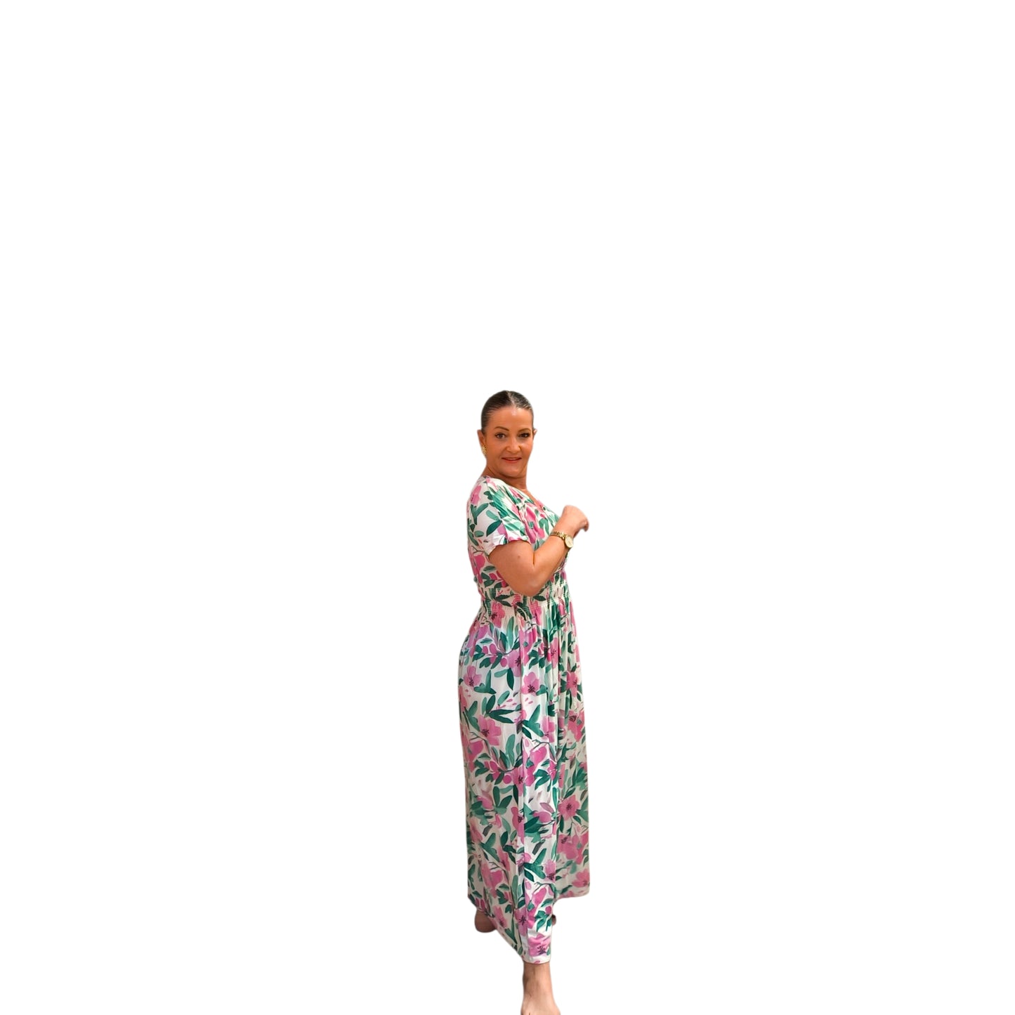 Rosa (robe longue magique manches)