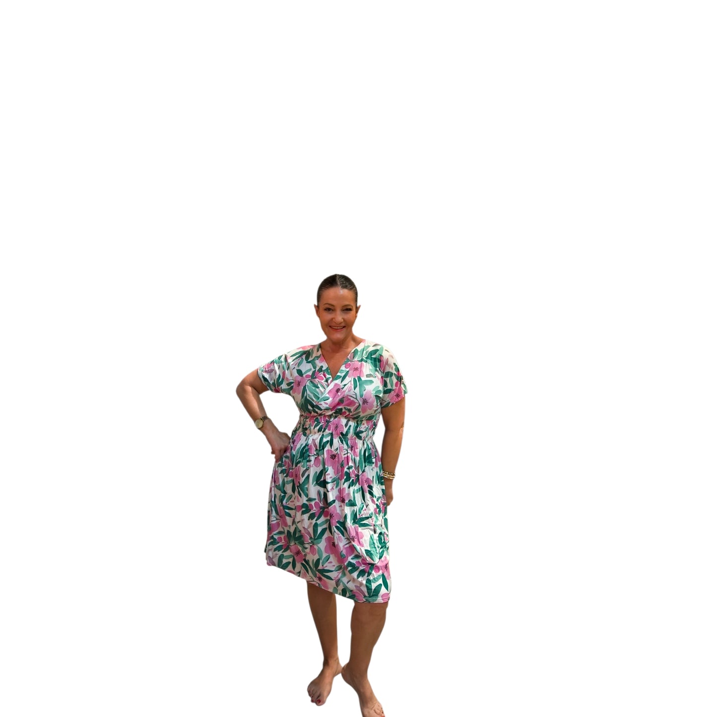 Rosa (robe courte magique manches)