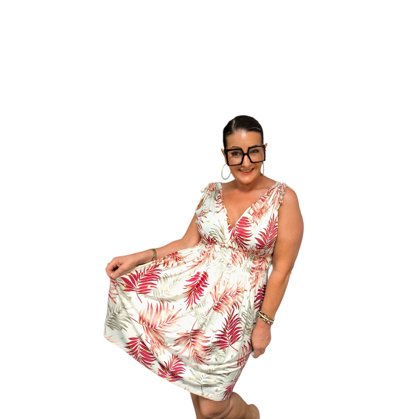 Anita (robe courte magique v devant v derrière)