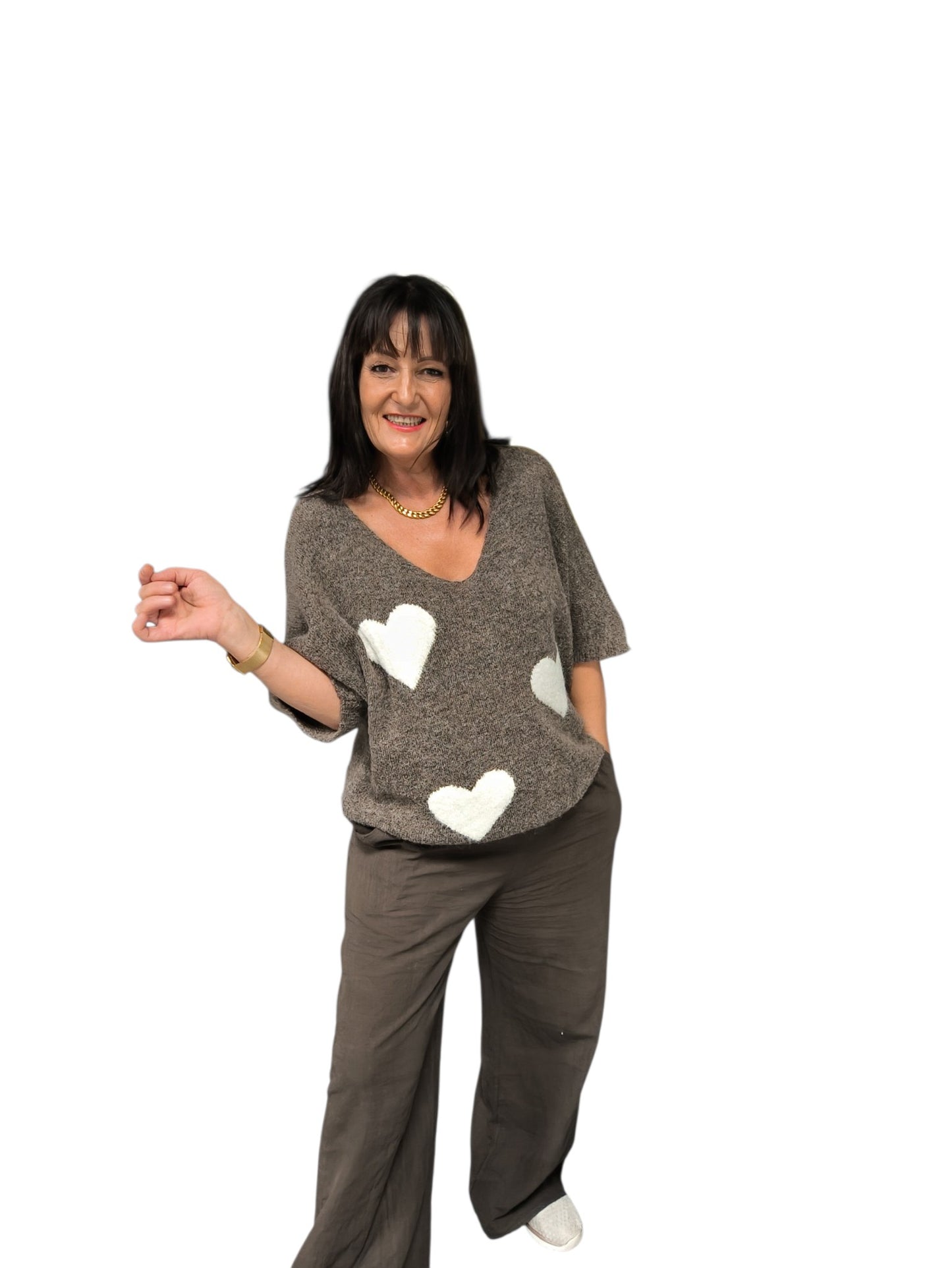 Amour (Pull manche 3/4)