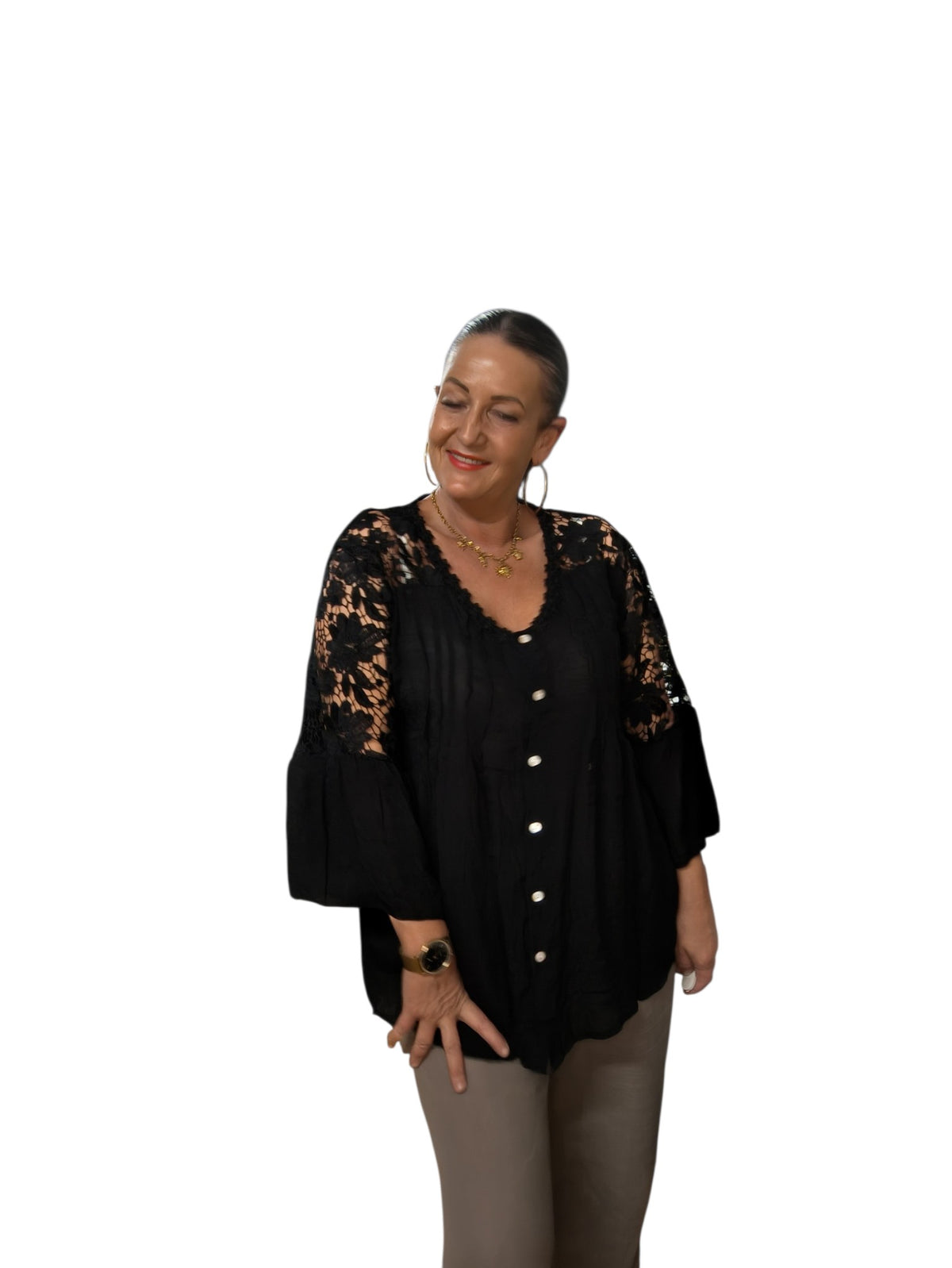 Lea (chemise brodée)