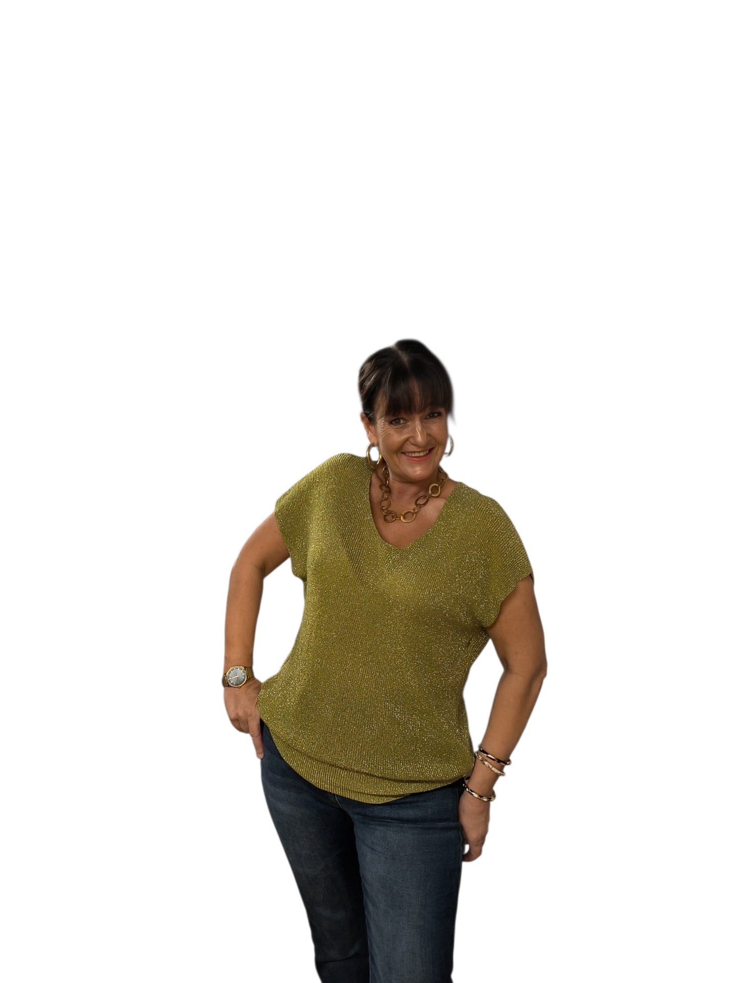 Carla (top paillettes)