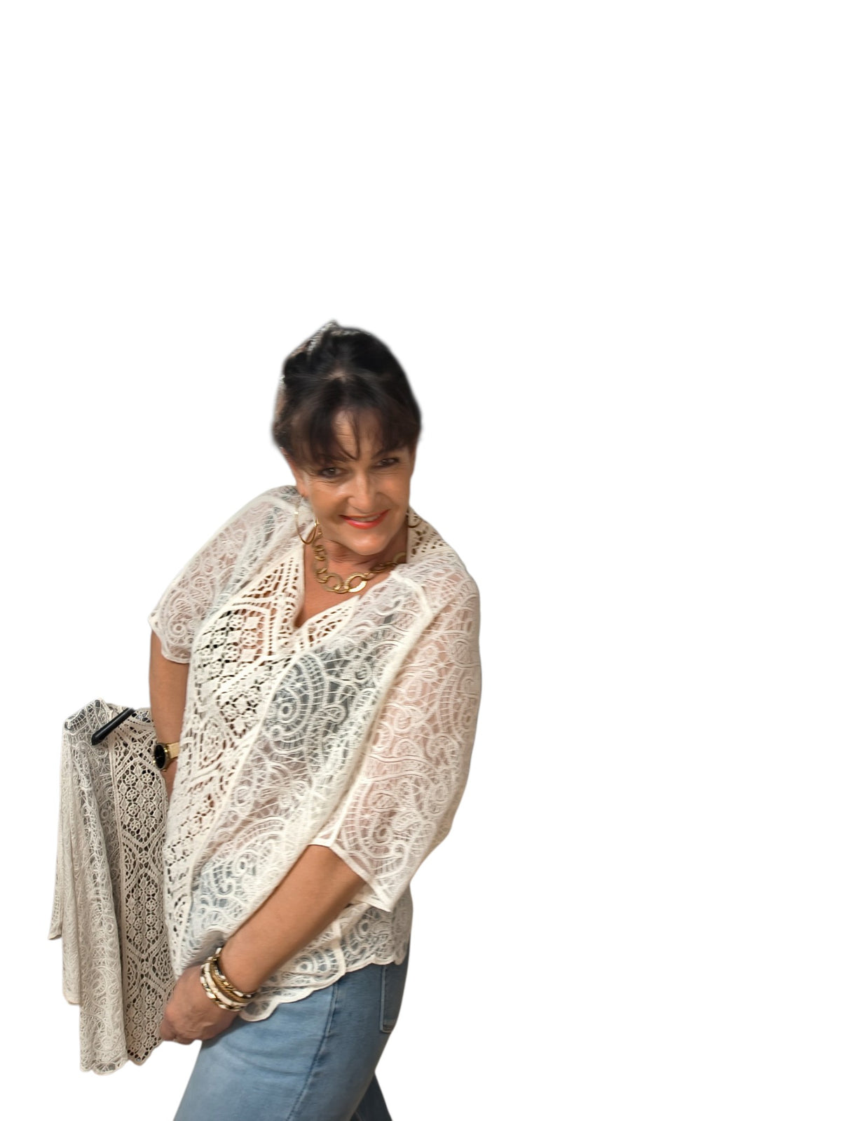 Nolan (Pull fin crochet)