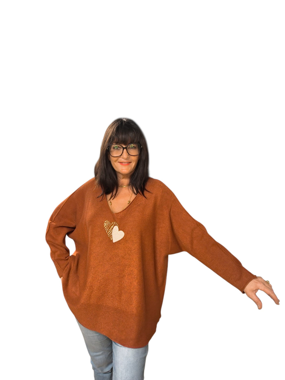 Léon (Pull oversize)