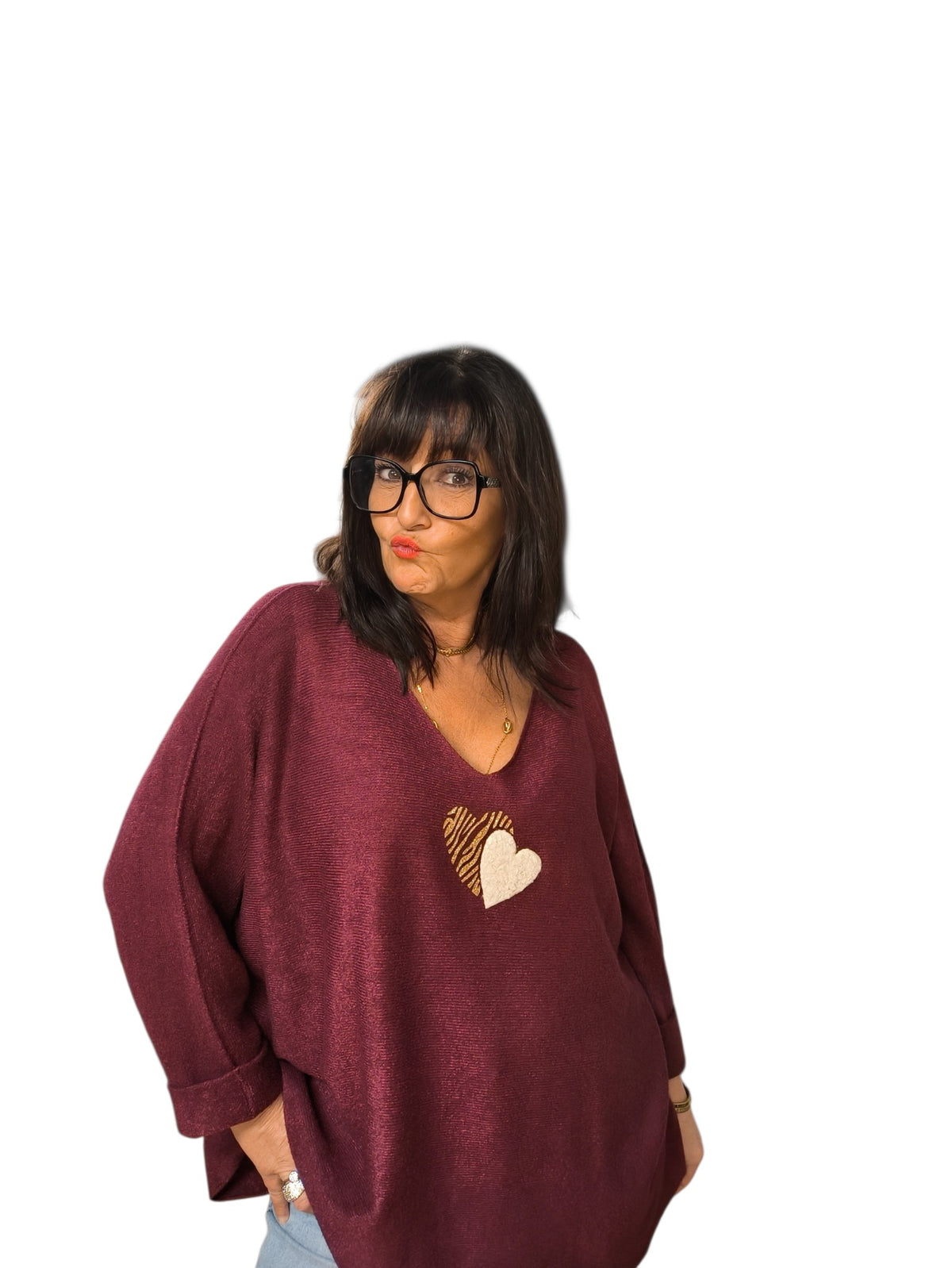 Léon (Pull oversize)