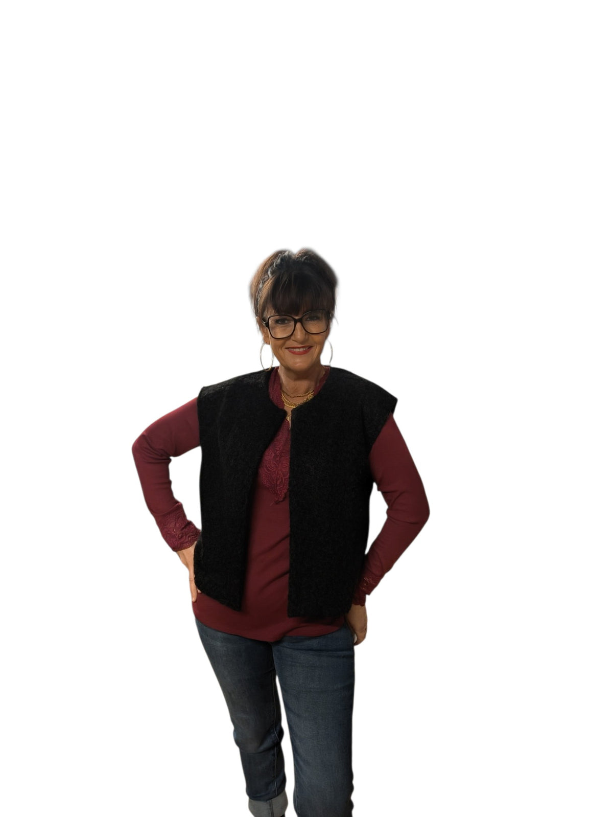 Laurine (veste sans manches)