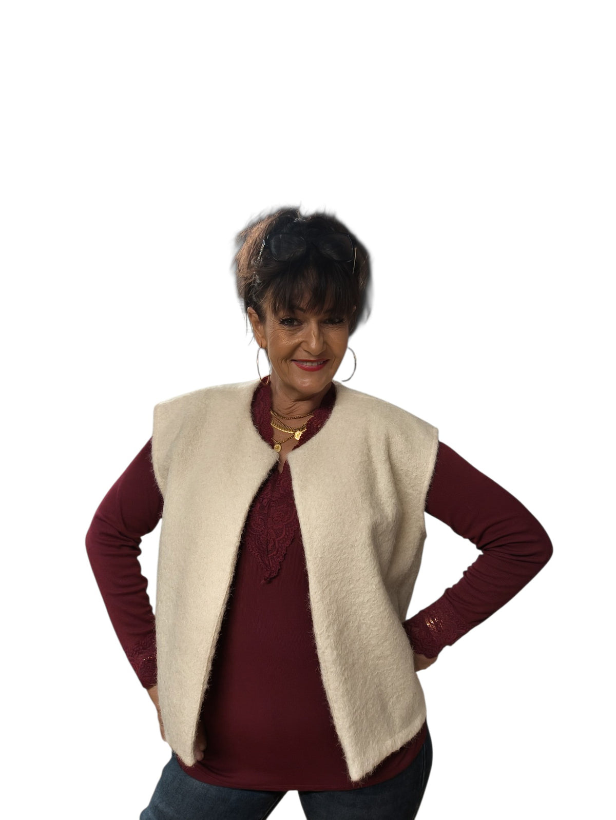 Laurine (veste sans manches)