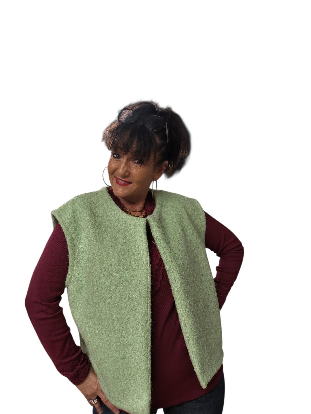 Laurine (veste sans manches)