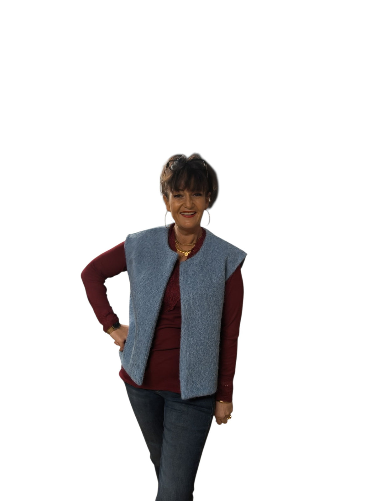 Laurine (veste sans manches)