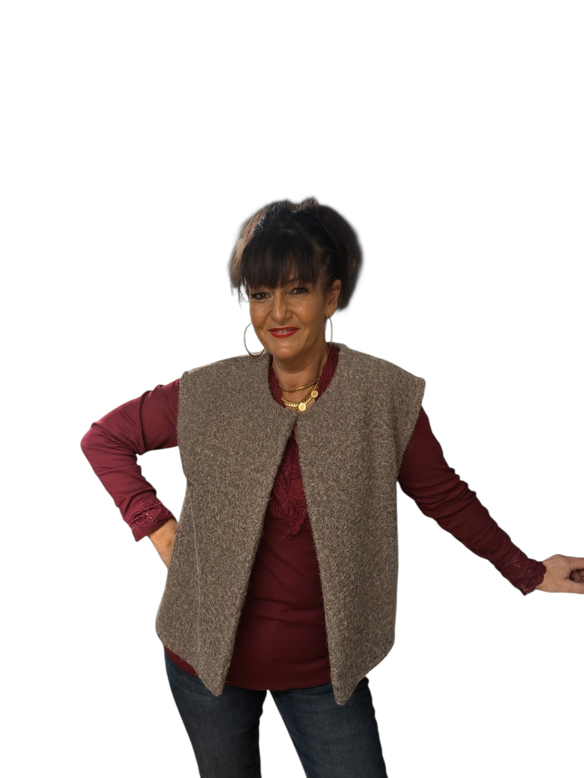 Laurine (veste sans manches)