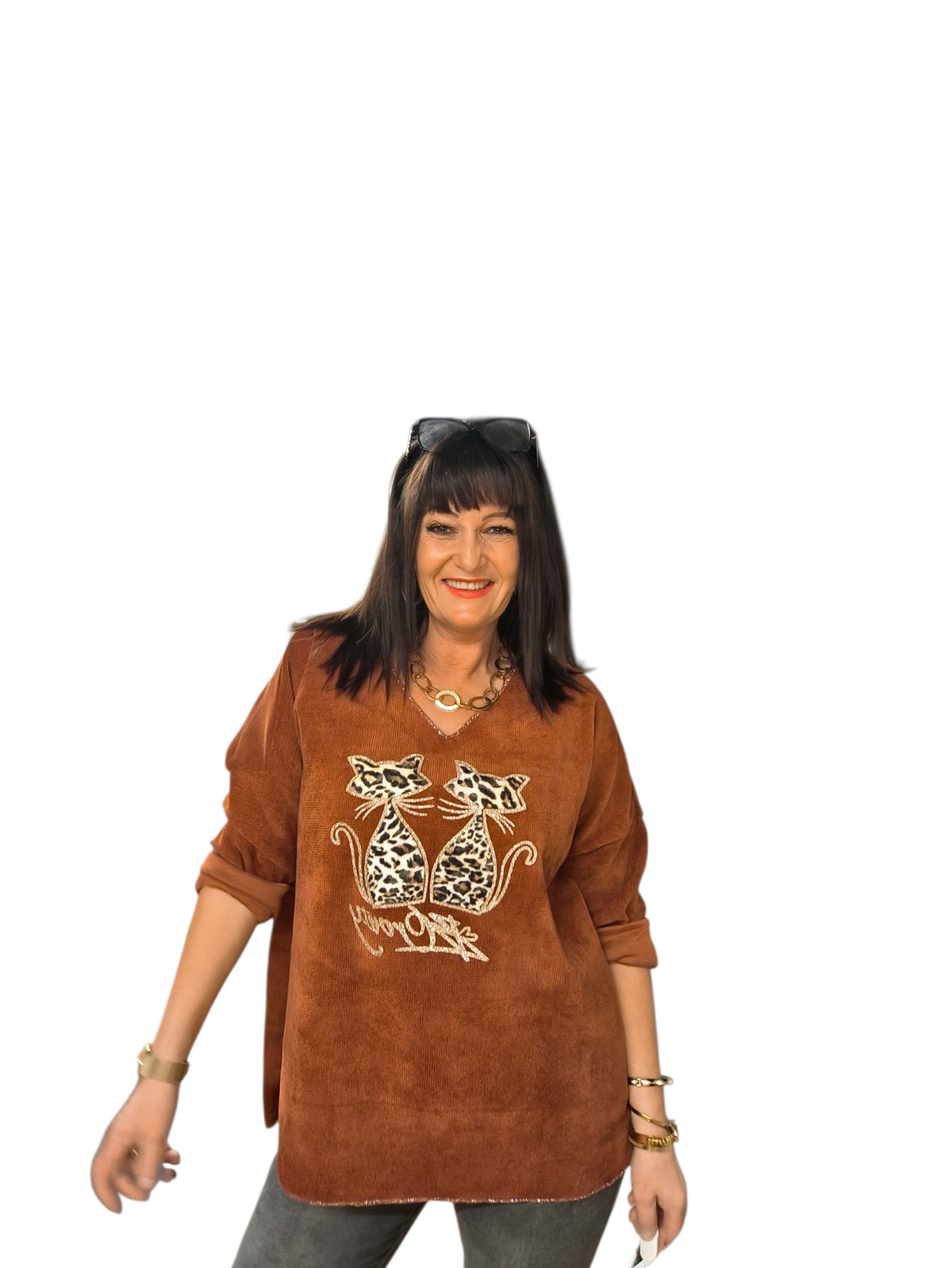 Minouche ( Pull velour)