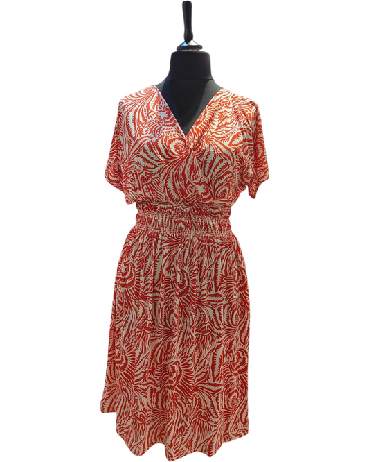 Robe magique courte manche ISABELLE