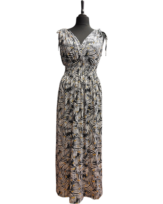 Robe magique SOPHIA longue bretelles