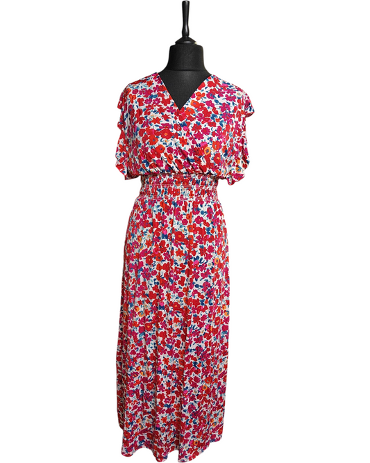 MAYA (robe magique) manche volant, longue