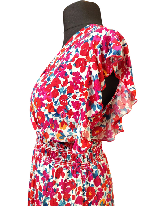 MAYA (robe magique) manche volant, longue
