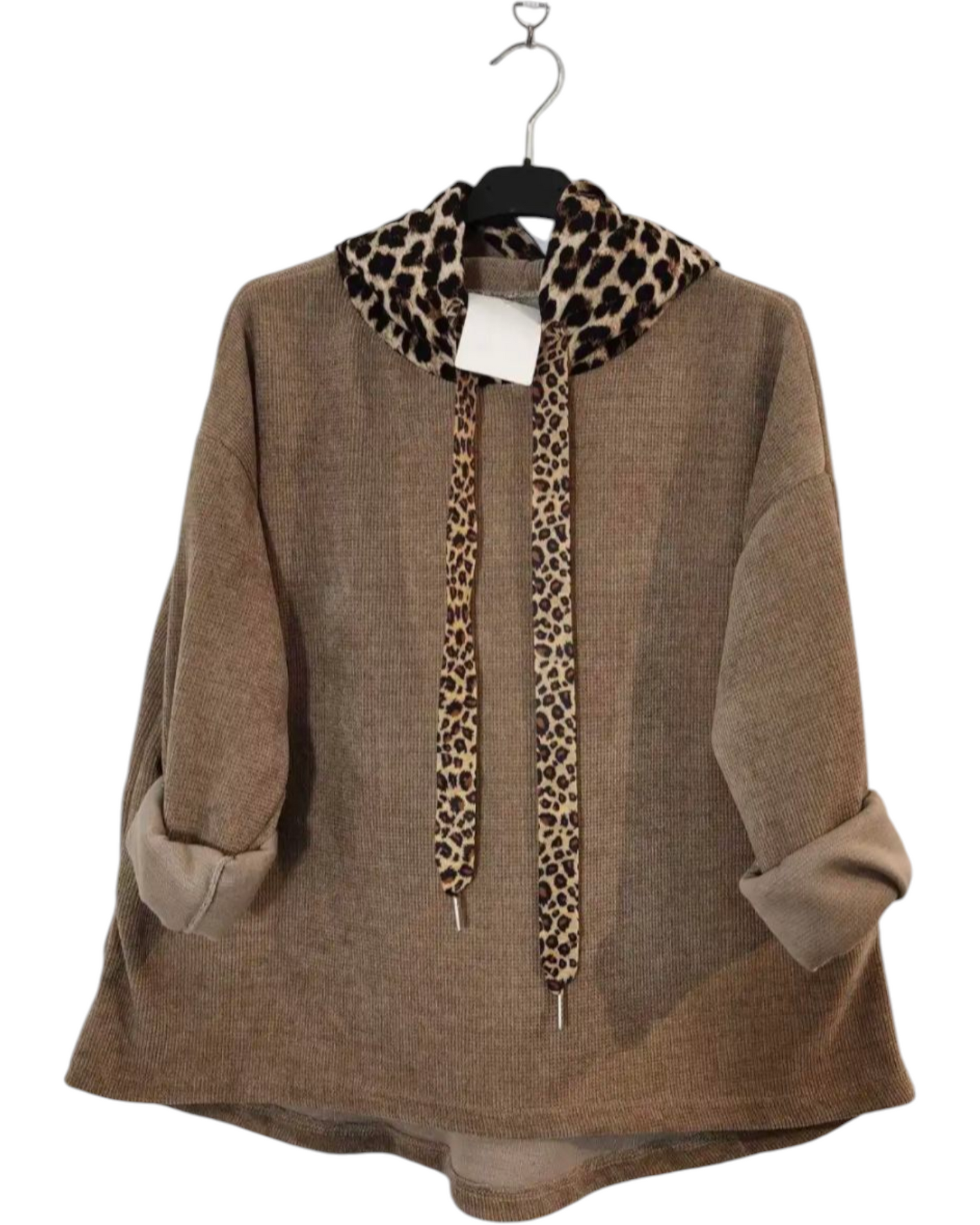 Tigrou (Pull velour capuche)