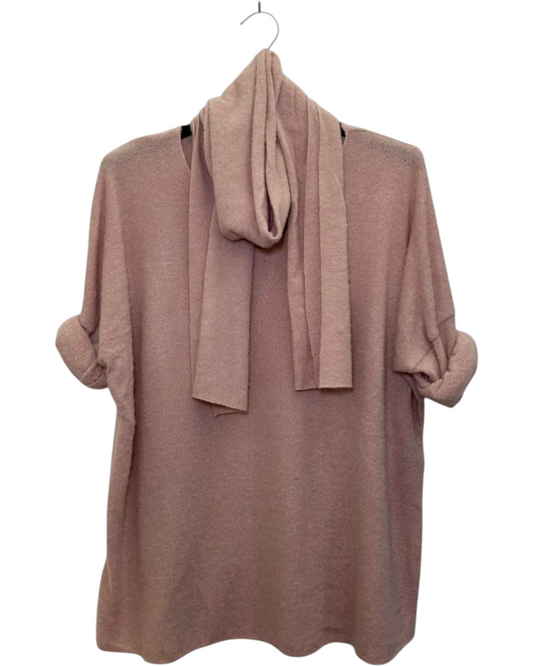 LOLIE (PULL TOUT DOUX) AVEC ÉCHARPE