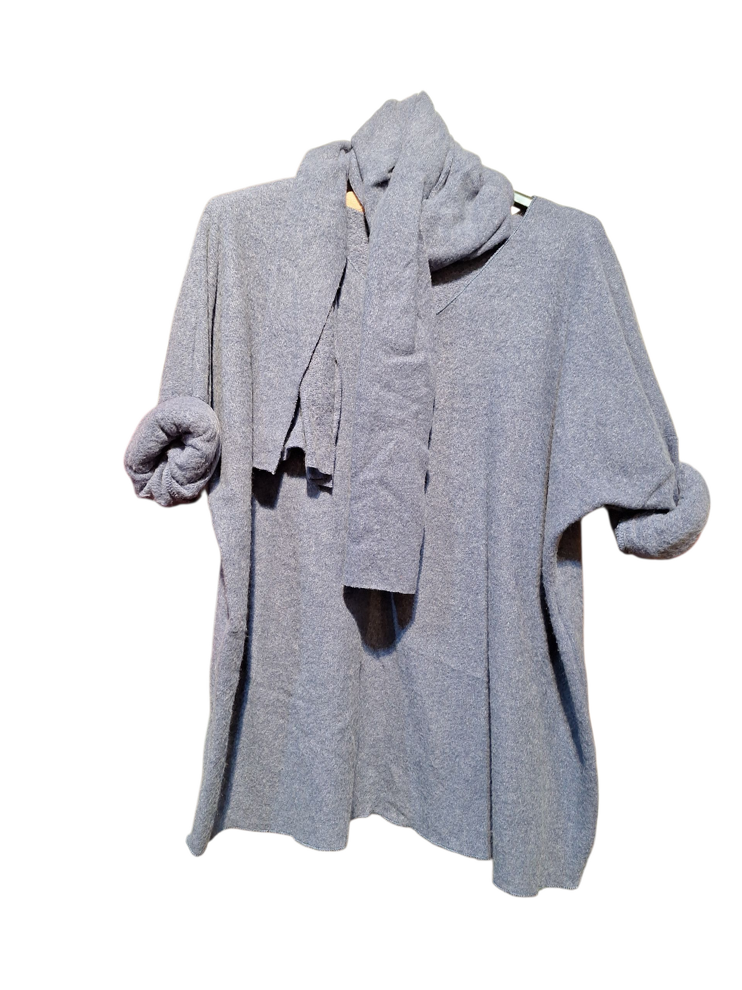 LOLIE (PULL TOUT DOUX) AVEC ÉCHARPE