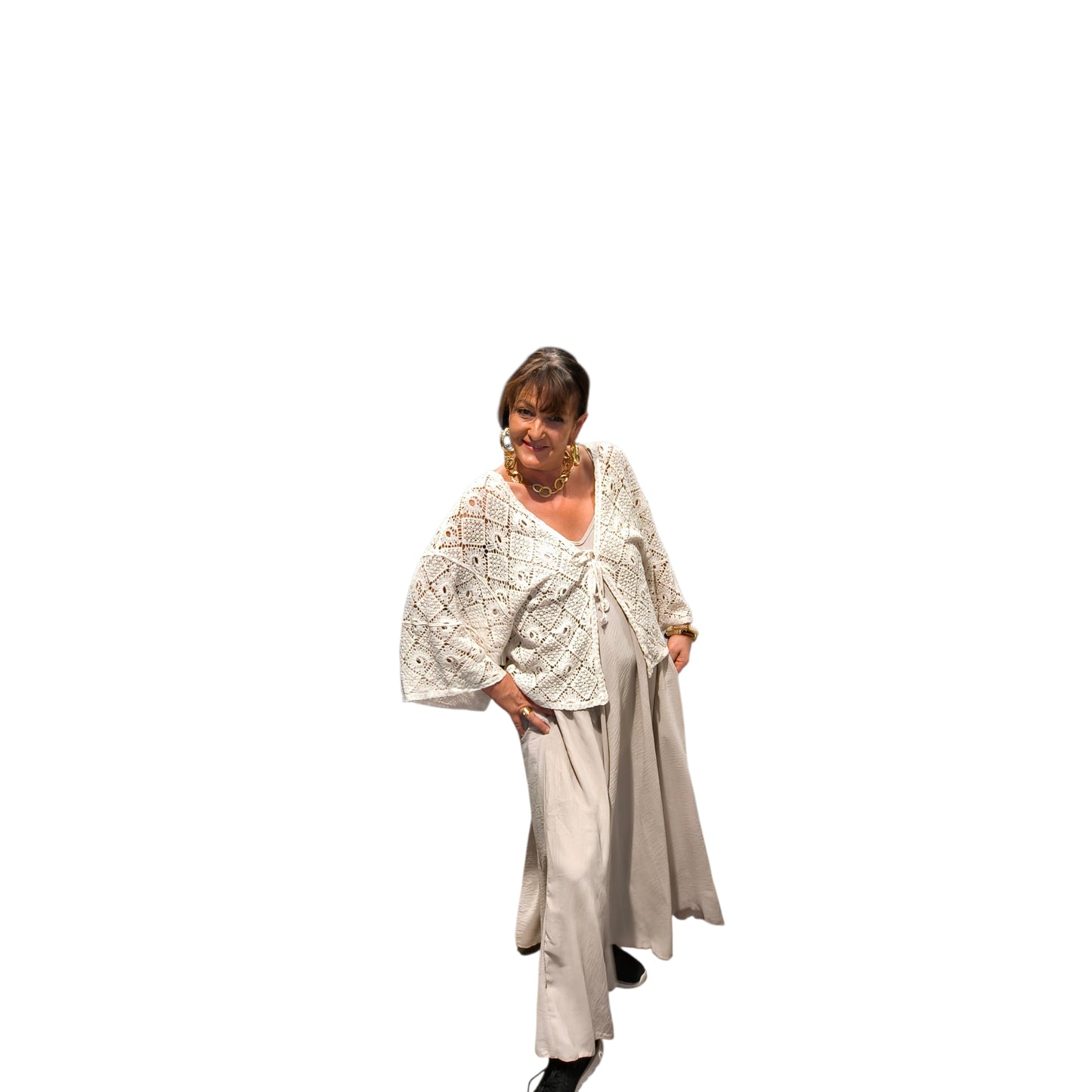 Sandrine (gilet crochet)