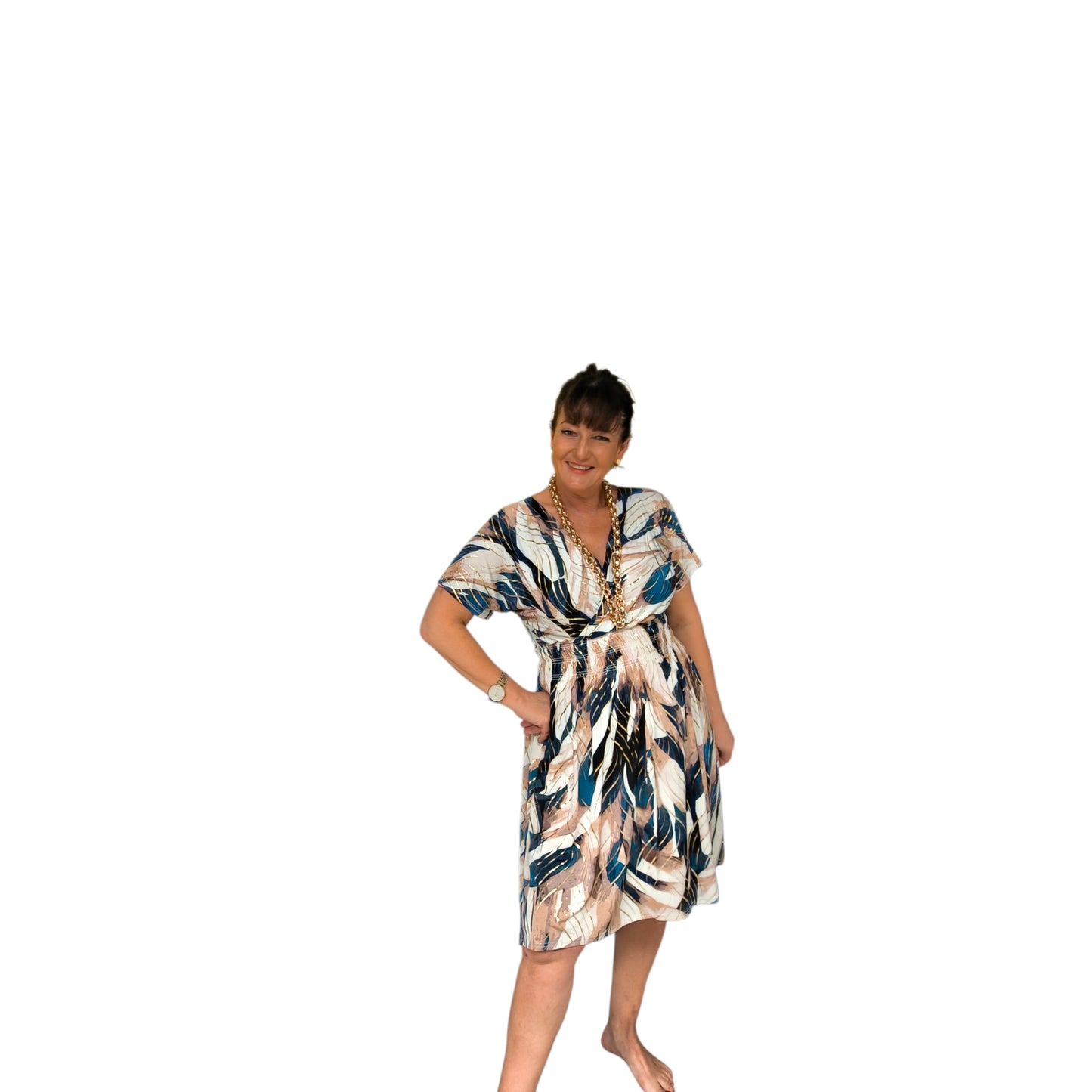 Lina (robe courte magique manches)