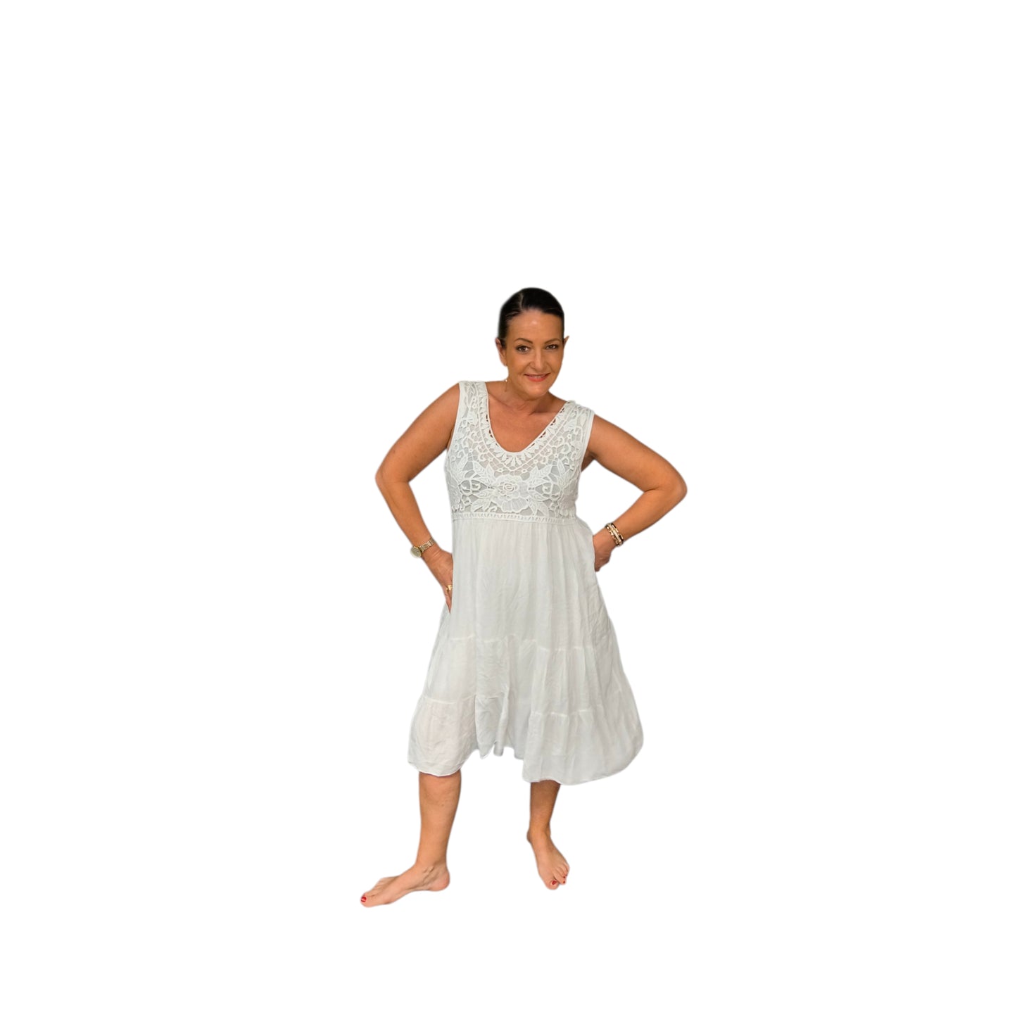 Angela(robe mi longue)