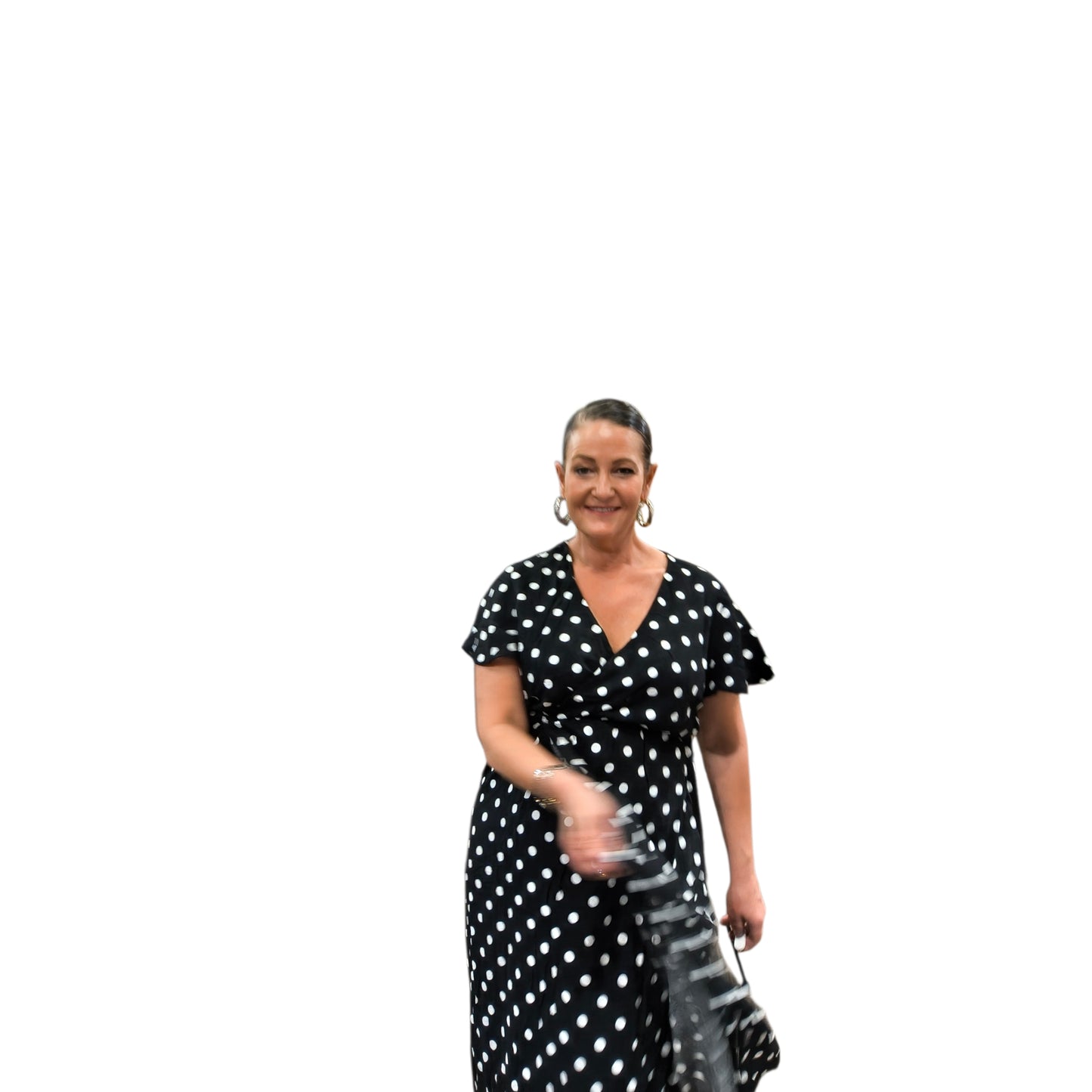 Vita (robe longue pois)