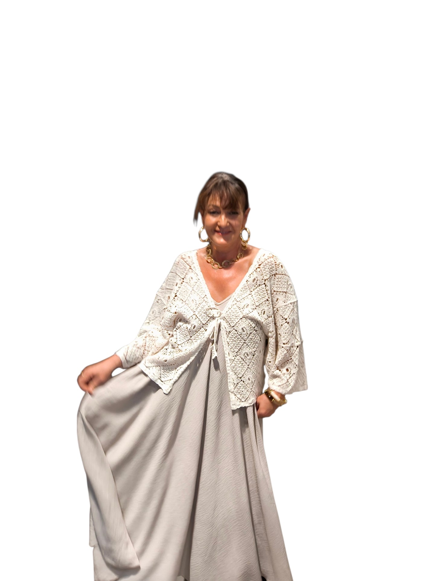 Sandrine (robe oversize fluide)