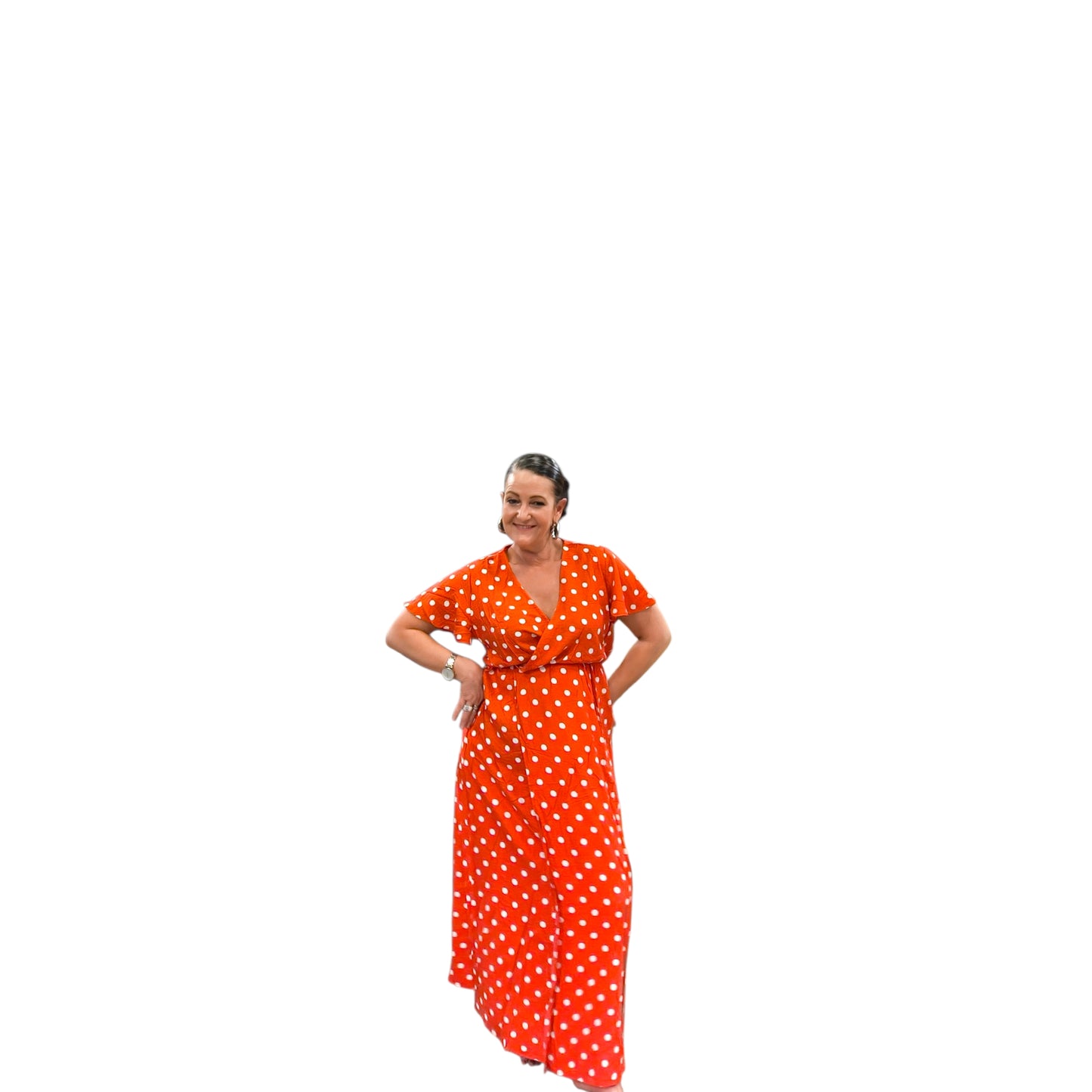Vita (robe longue pois)