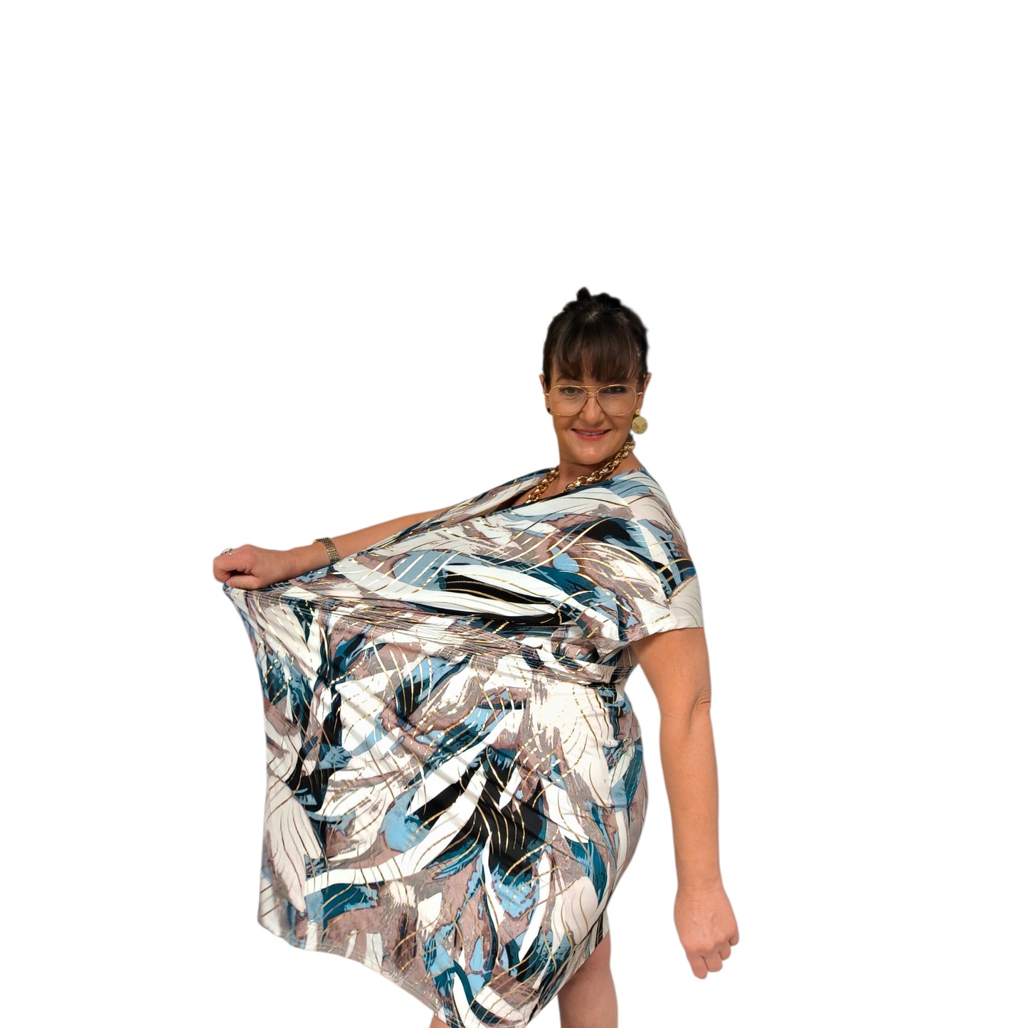 Lina (robe courte magique manches)