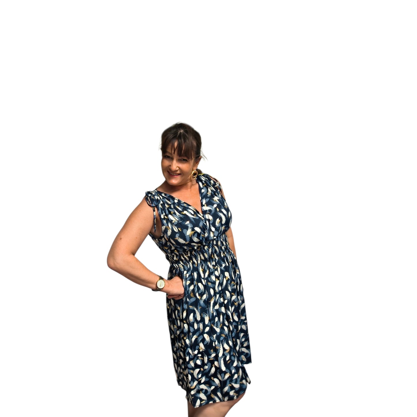 Charlène (robe magique courte bretelles)