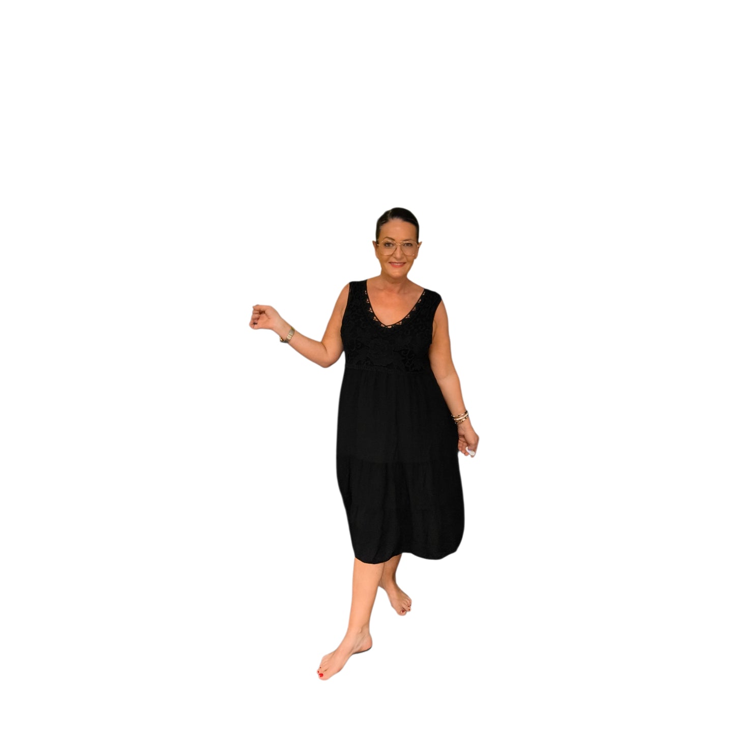 Angela(robe mi longue)