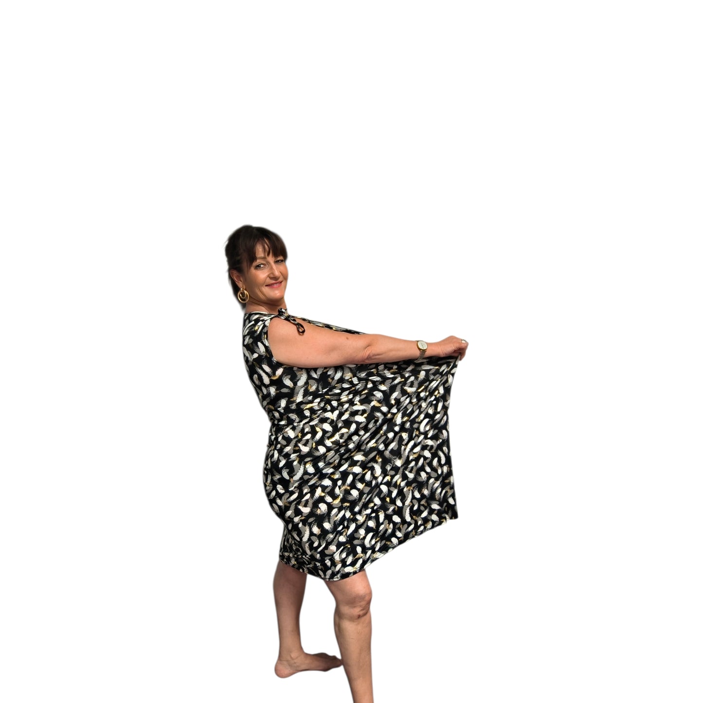 Charlène (robe magique courte bretelles)