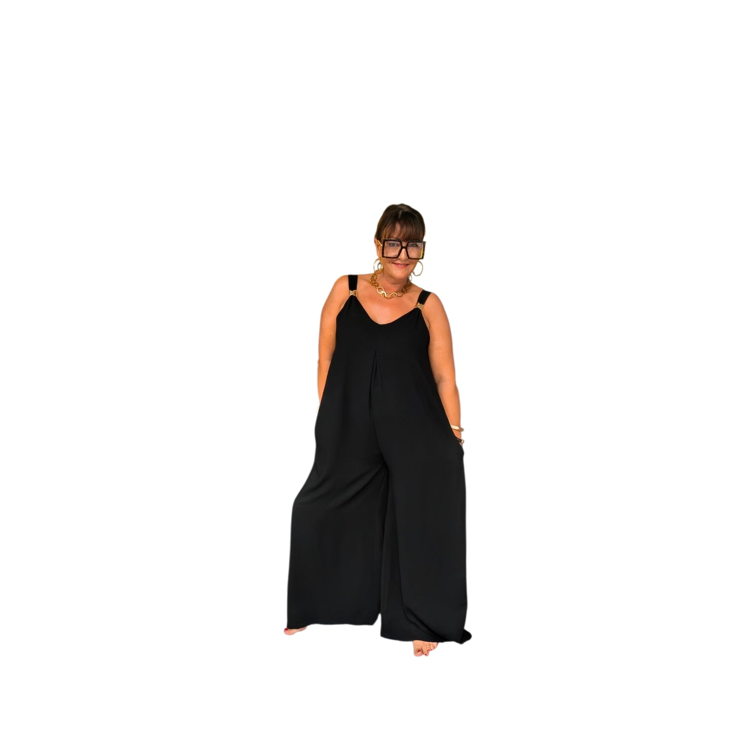 Jessica (Combi pantalon fluide)