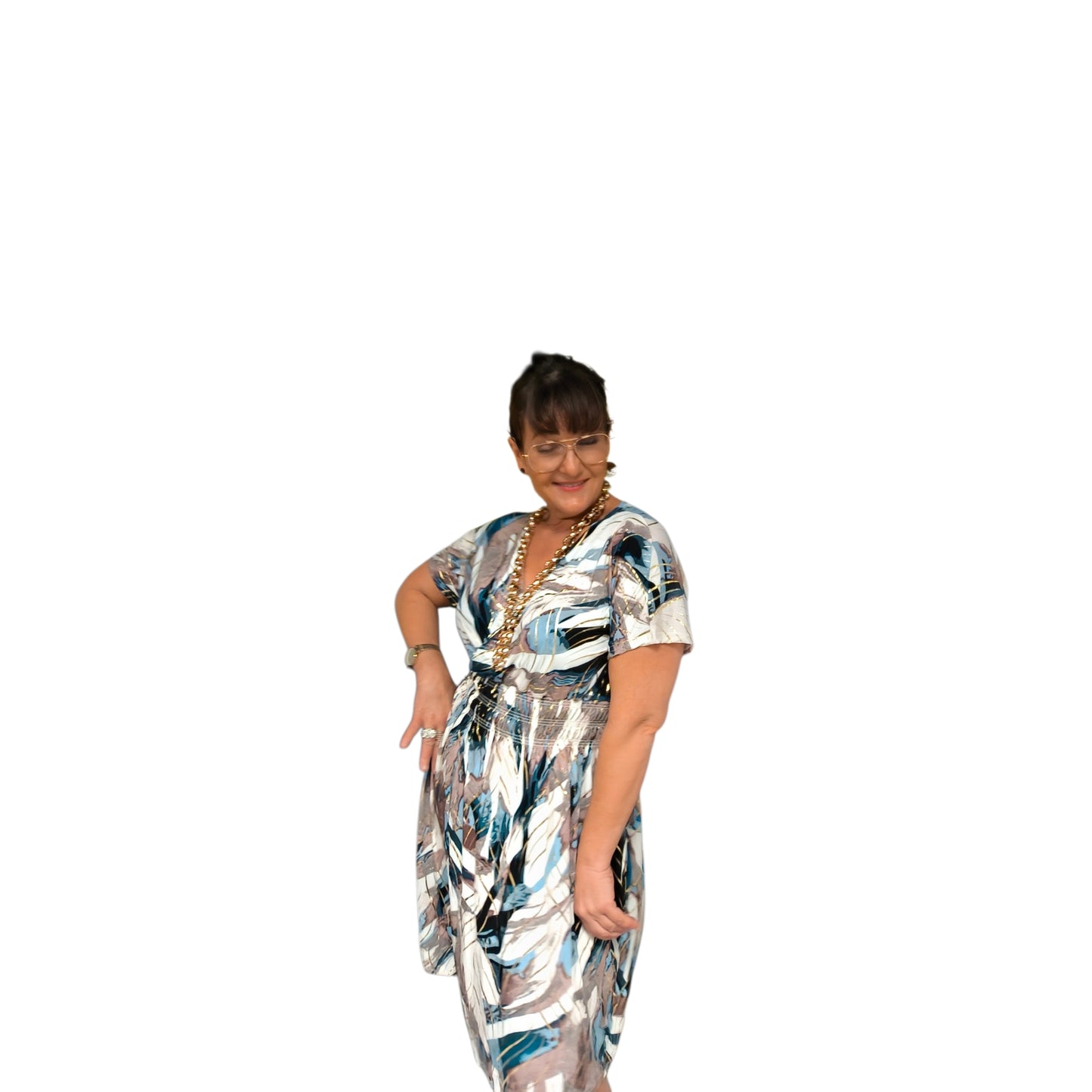 Lina (robe courte magique manches)