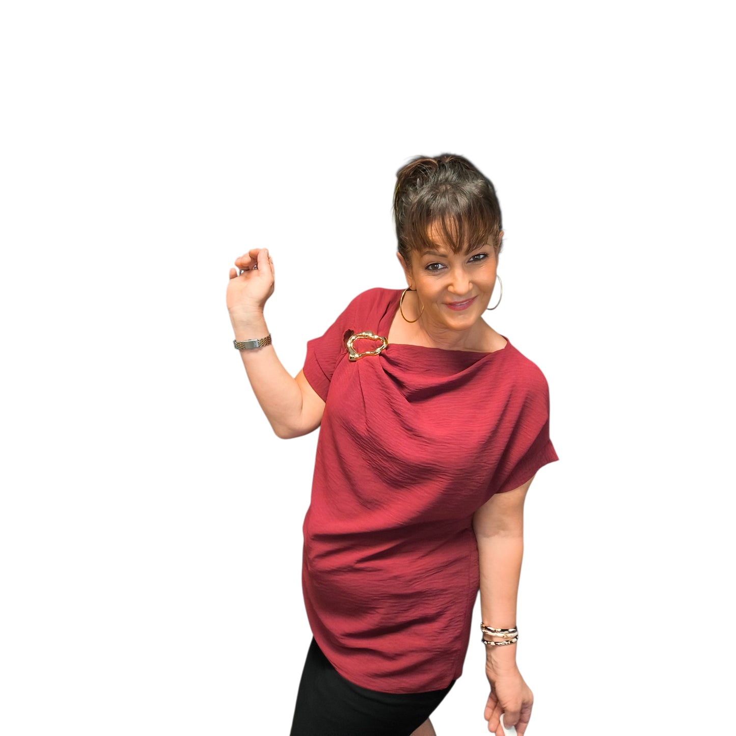 Coralie (top fluide bijoux)